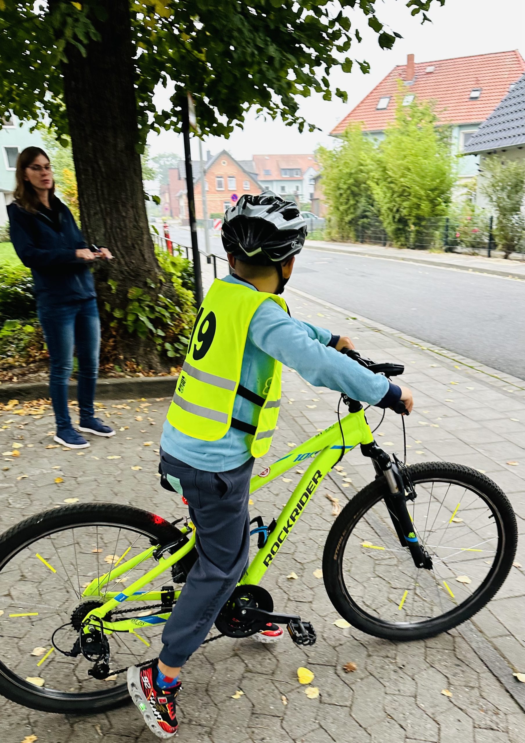 Radfahrprüfung der 4. Klassen