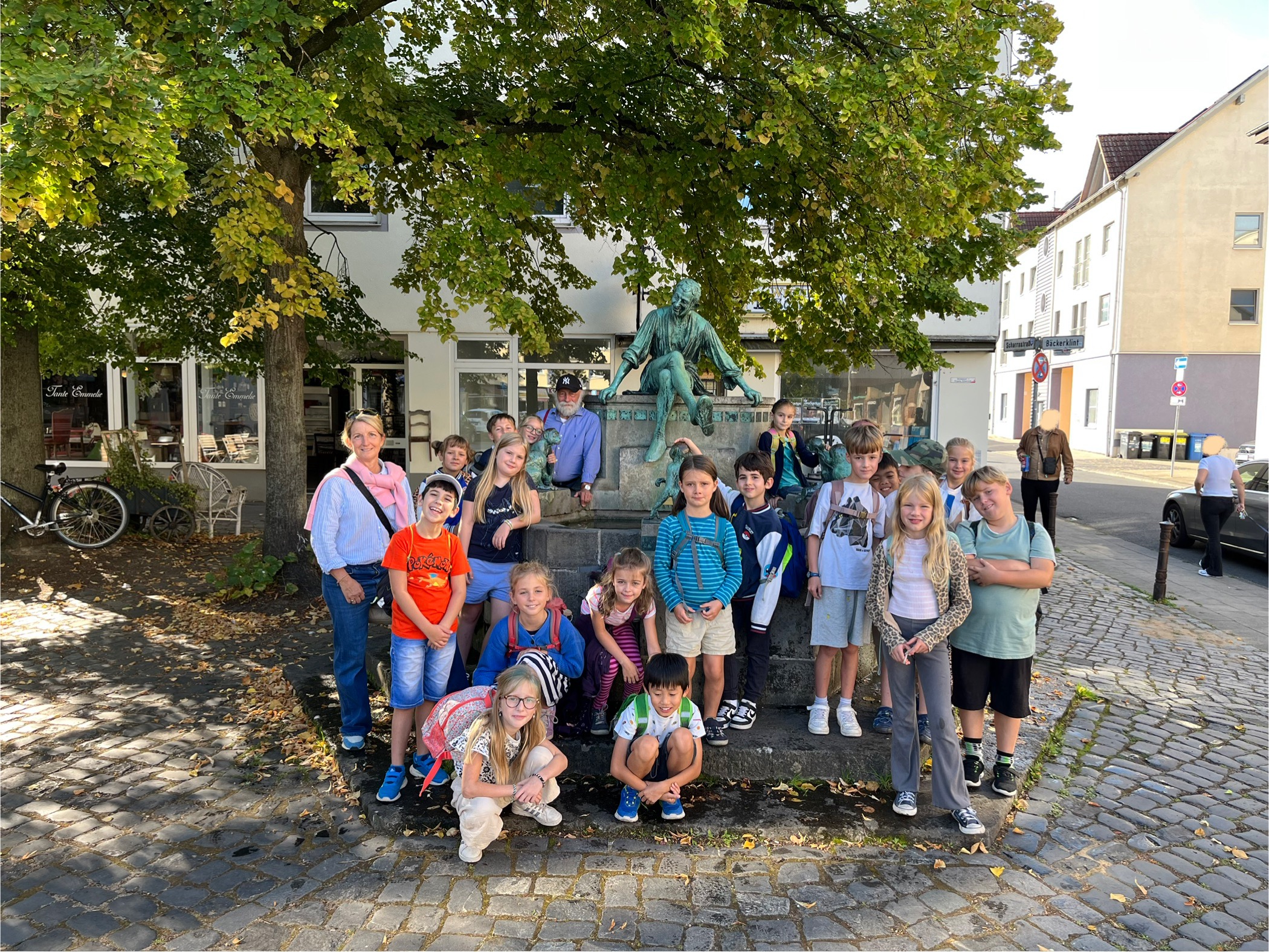 Die Klasse 3c auf den Spuren von Till Eulenspiegel