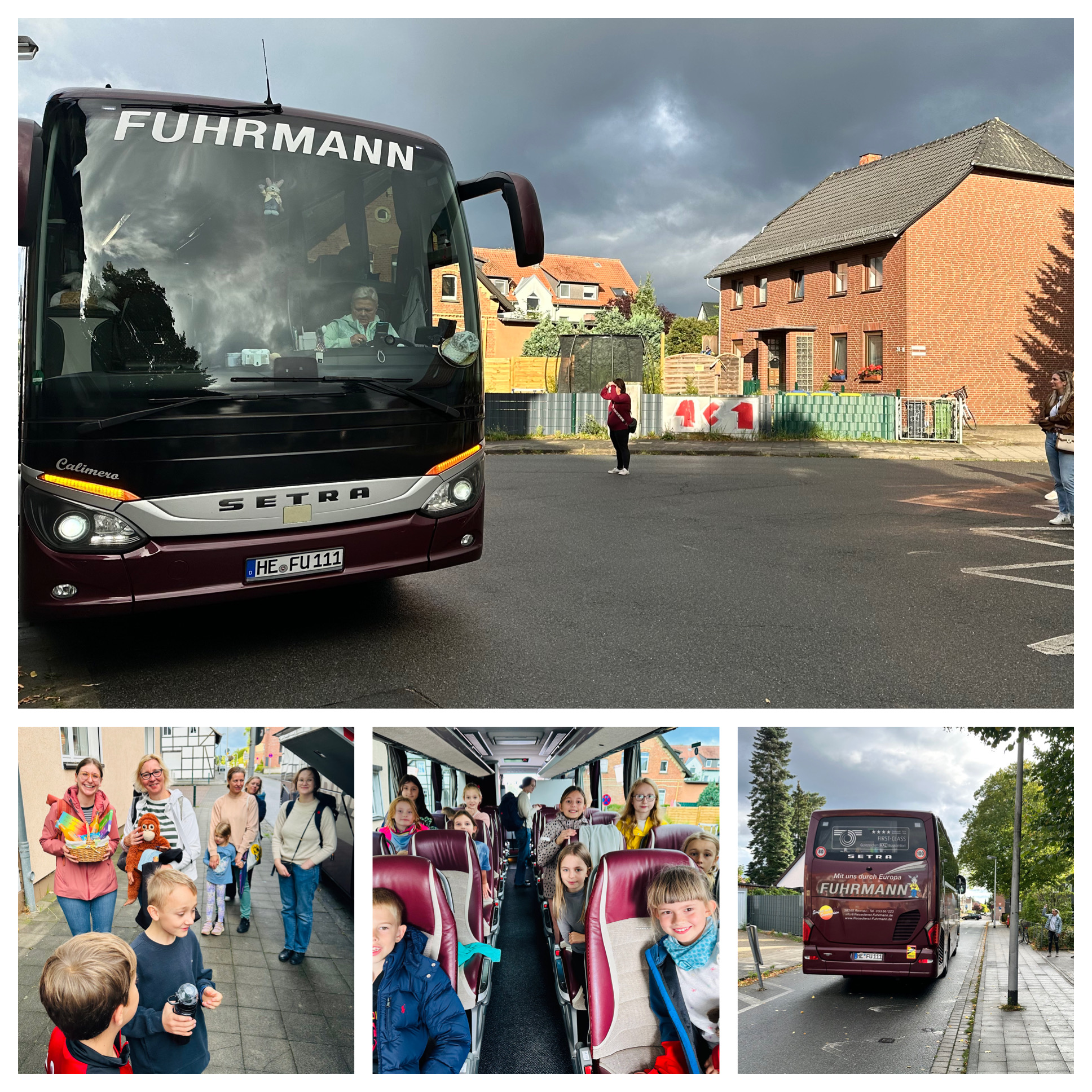 Auf geht’s! Die 4a fährt auf Klassenfahrt